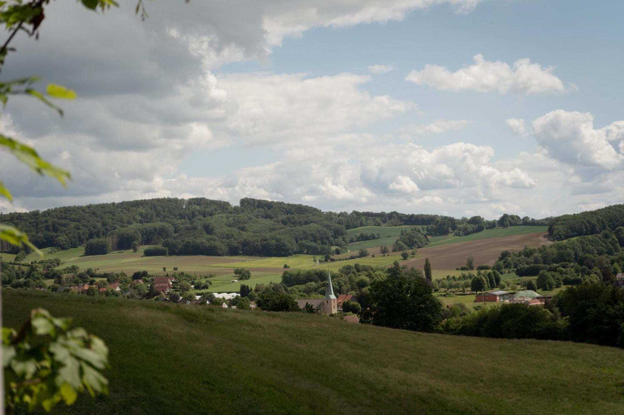 Idyllische Ferienwohnung Im Kalletal Kültér fotó