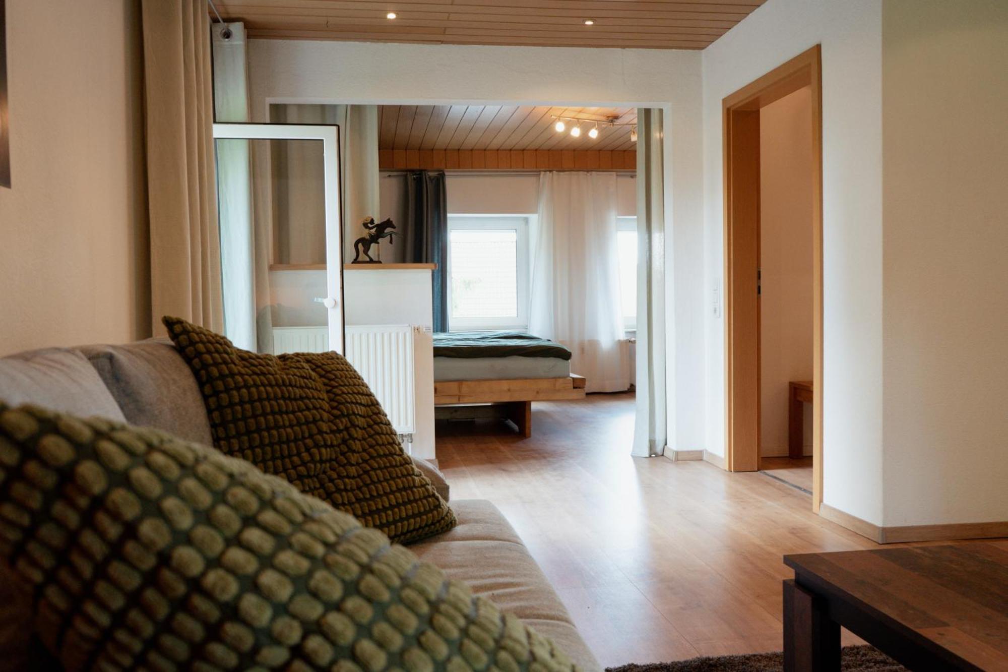 Idyllische Ferienwohnung Im Kalletal Kültér fotó