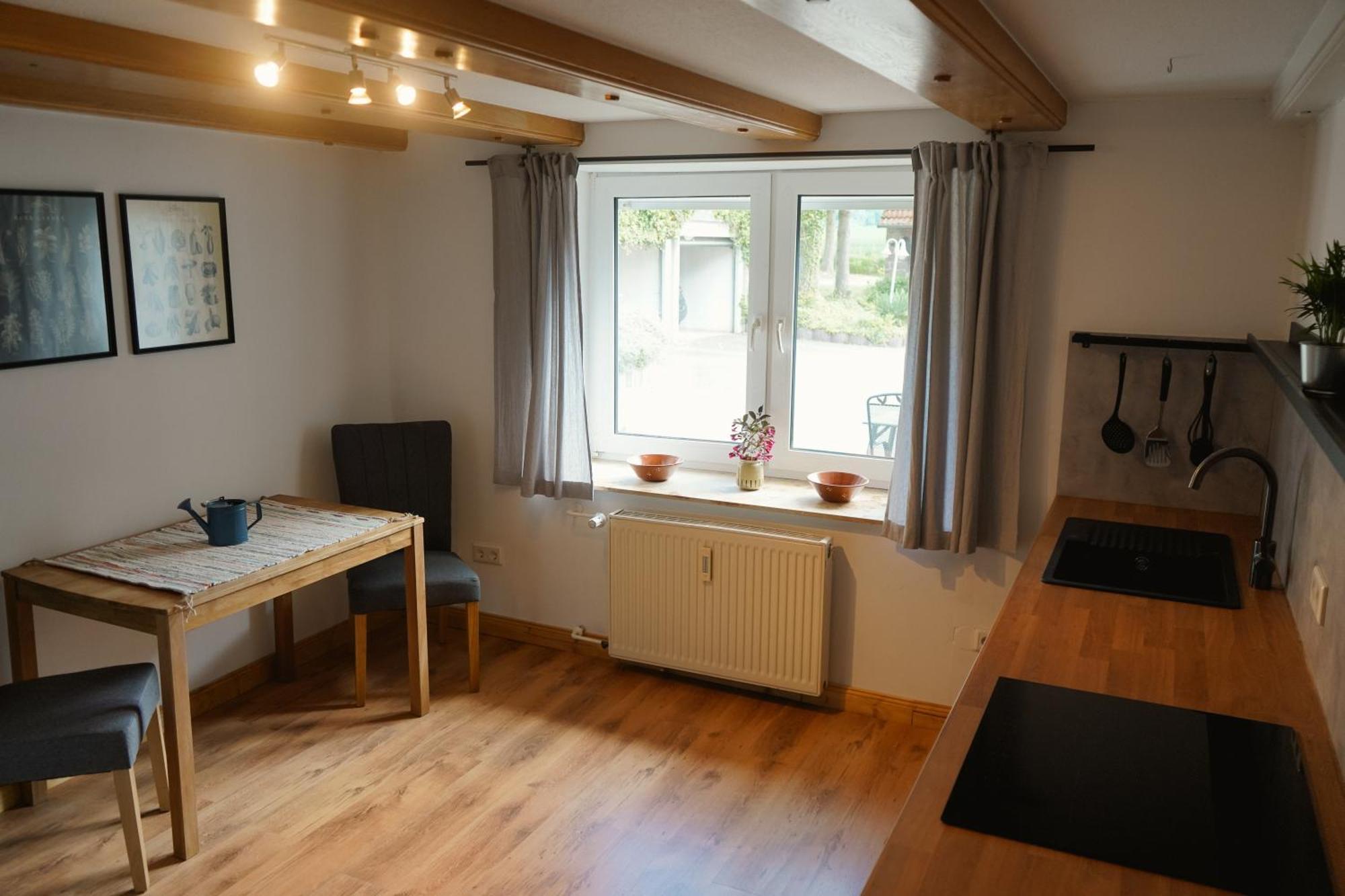 Idyllische Ferienwohnung Im Kalletal Kültér fotó