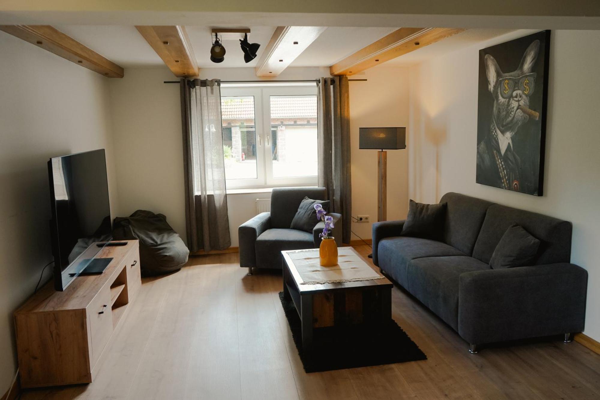Idyllische Ferienwohnung Im Kalletal Kültér fotó